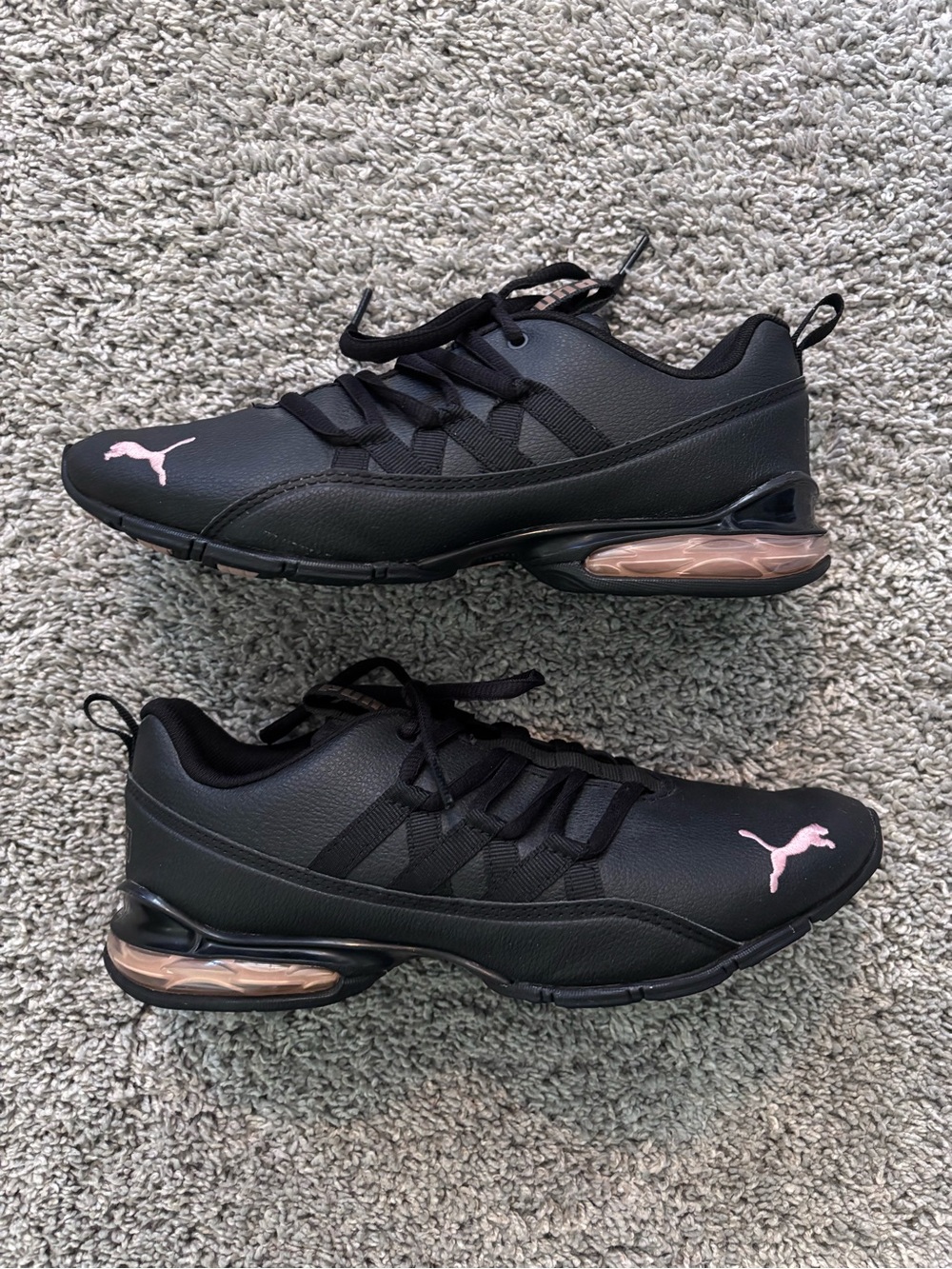 Puma Riaze Prowl Running/Training Sneakers Womens Black/Pink Size 6.5